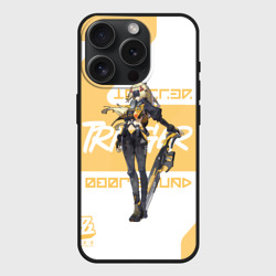 Чехол силиконовый для Apple iPhone 15 Pro матовый Гашетка - ZZZ