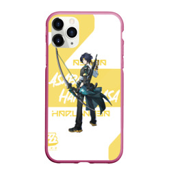 Чехол для iPhone 11 Pro Max матовый Асаба Харумаса - ZZZ