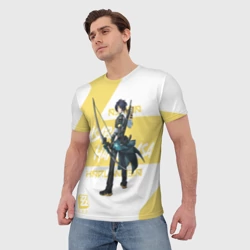Мужская футболка 3D Асаба Харумаса - ZZZ - фото 2
