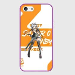 Чехол для iPhone 5/5S матовый Солдат 0 Энби - ZZZ