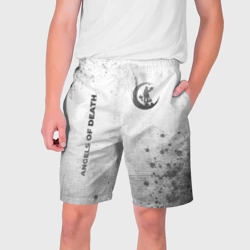 Мужские шорты 3D Angels of Death - white gradient вертикально