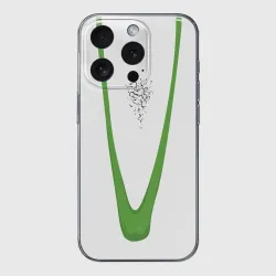 Чехол для iPhone 15 Pro Max силиконовый с защитой камеры Купальник Бората