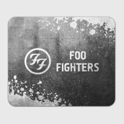 Прямоугольный коврик для мышки Foo Fighters - grey gradient по-горизонтали