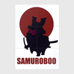 Магнитный плакат 2Х3 Банбу самурай