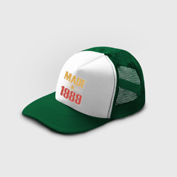 Кепка тракер с сеткой Сделано в 1989 потертость - фото 2