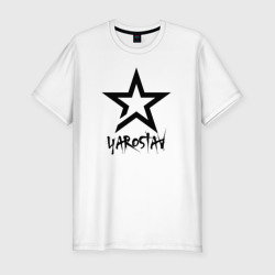 Мужская футболка хлопок Slim Yaroslav - star