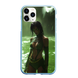 Чехол для iPhone 11 Pro Max матовый Джейд мортал комбат