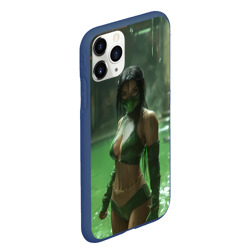 Чехол для iPhone 11 Pro Max матовый Джейд в кислоте - фото 2