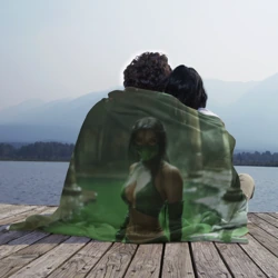 Плед 3D Джейд в кислоте - фото 2