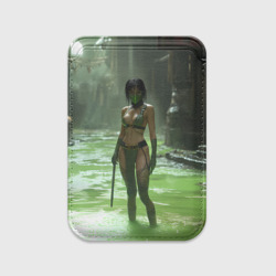 Картхолдер Magsafe магнитный Джейд в кислоте мортал комбат