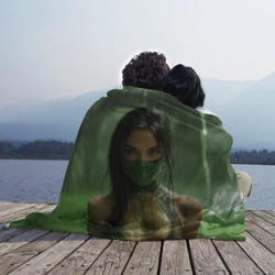 Плед 3D Джейд в кислоте Mortal Kombat - фото 2