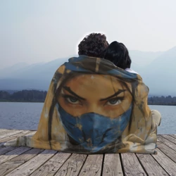 Плед 3D Китана портрет  - фото 2