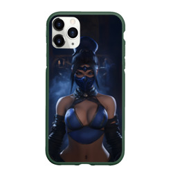 Чехол для iPhone 11 Pro Max матовый Kitana Mortal Kombat