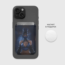 Картхолдер Magsafe магнитный Kitana Mortal Kombat - фото 2