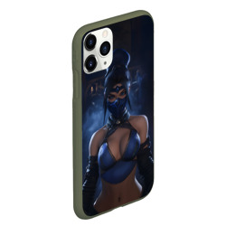 Чехол для iPhone 11 Pro Max матовый Kitana Mortal Kombat - фото 2