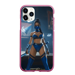 Чехол для iPhone 11 Pro Max матовый Китана в стойке 