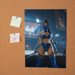 Постер Китана в стойке  - фото 2