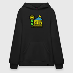 Худи SuperOversize хлопок Октябрьские девушки