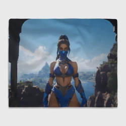 Плед 3D Китана на горе