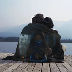 Плед 3D Китана в маске - фото 2