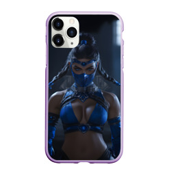 Чехол для iPhone 11 Pro Max матовый Китана с косичками