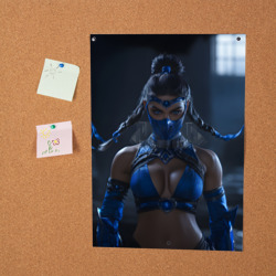 Постер Китана с косичками - фото 2