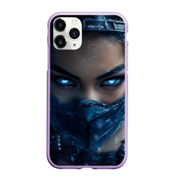 Чехол для iPhone 11 Pro Max матовый Китана с ледяными глазами