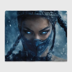 Плед 3D Китана с ледяными глазами