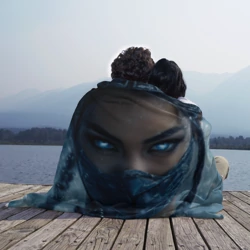 Плед 3D Китана с ледяными глазами - фото 2