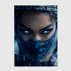 Постер Китана с ледяными глазами