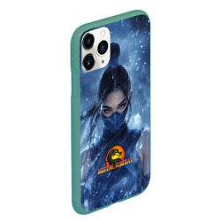 Чехол для iPhone 11 Pro Max матовый Mortal Kombat Kitana - фото 2
