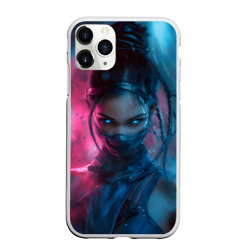 Чехол для iPhone 11 Pro Max матовый Ярость Китаны