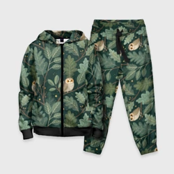 Детский костюм 3D Совы в лесу