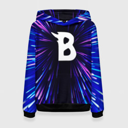 Женская толстовка 3D Beastars neon energy