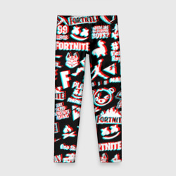 Детские леггинсы 3D Fortnite glitch game