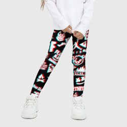 Детские леггинсы 3D Fortnite glitch game - фото 2