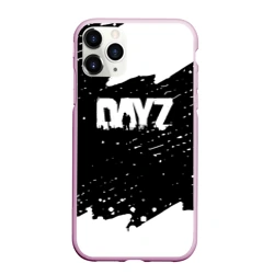 Чехол для iPhone 11 Pro Max матовый Dayz геометрия краски
