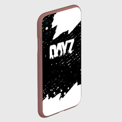 Чехол для iPhone XS Max матовый Dayz геометрия краски - фото 2