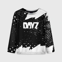 Детский лонгслив 3D Dayz геометрия краски