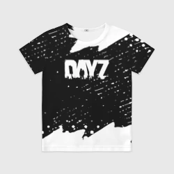 Детская футболка 3D Dayz геометрия краски