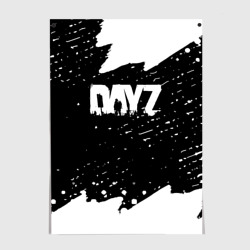 Постер Dayz геометрия краски