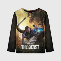 Детский лонгслив 3D Kyle Crane Dying light the beast