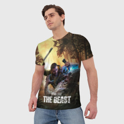 Мужская футболка 3D Kyle Crane Dying light the beast - фото 2
