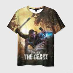 Мужская футболка 3D Kyle Crane Dying light the beast