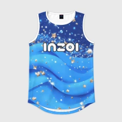 Мужская спортивная майка 3D Inzoi логотип
