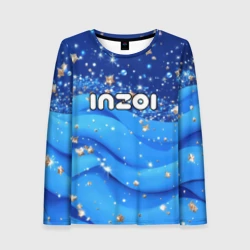 Женский лонгслив 3D Inzoi логотип