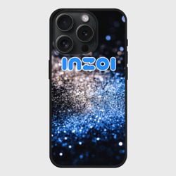 Чехол силиконовый для Apple iPhone 15 Pro матовый Inzoi логотип игры