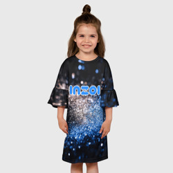 Детское платье 3D Inzoi логотип игры - фото 2
