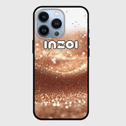 Чехол для iPhone 13 Pro Inzoi логотип на песочном фоне