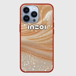 Чехол для iPhone 13 Pro Inzoi лого на блестящем фоне